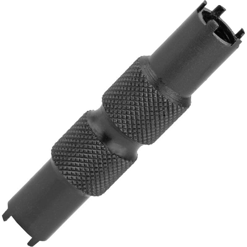 Real Avid AR15 4/5-Pin Front Sight Adjuster Tool Stainless Steel Black Oxide