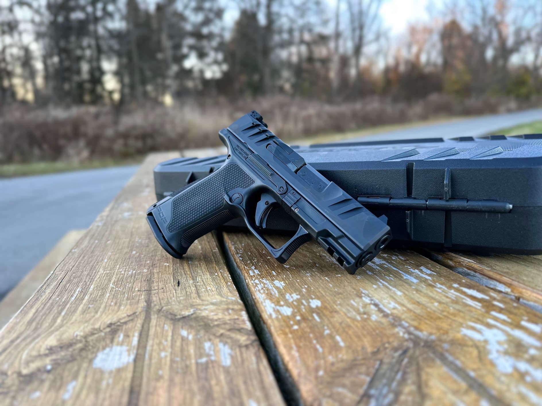 WALTHER PDP F-SERIES 9MM 3.5" BARREL 15-ROUNDS OPTICS READY 3-DOT WHITE SIGHTS