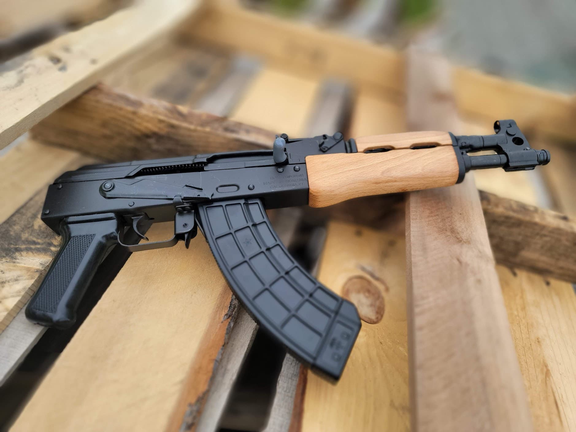 CENTURY ARMS DRACO AK PISTOL BLACK / WOOD 7.62 X 39 12.25" BARREL 30-ROUNDS