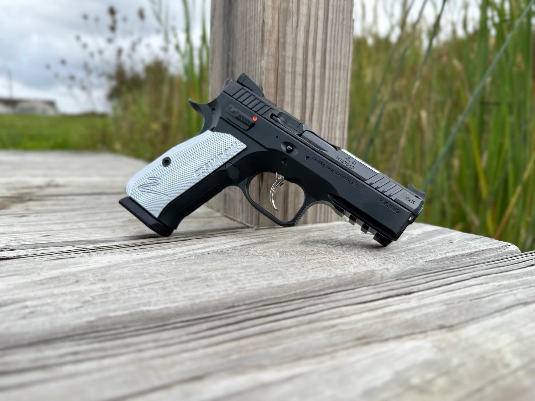 CZ SHADOW 2 COMPACT BLACK / GREY 9MM 4" BARREL 15-ROUNDS OPTICS READY