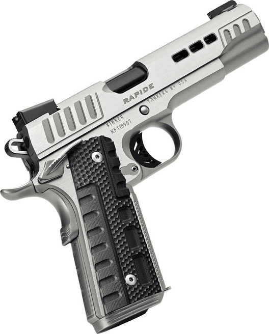 KIMBER RAPIDE FROST STAINLESS / BLACK .45 ACP 5" BARREL 8-ROUNDS
