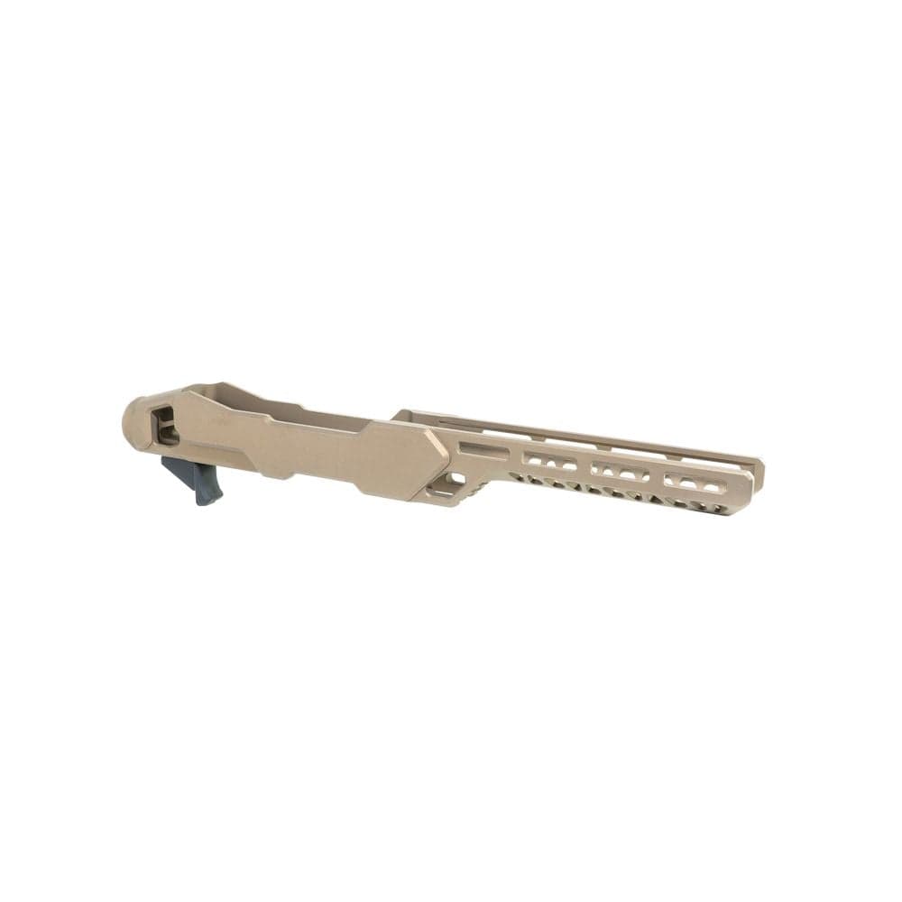 Timber Creek Enforcer Skeletonized Rifle Chassis Fits Ruger 10/22, Burnt Bronze