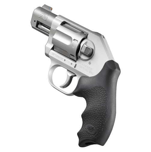 KIMBER K6xs, 38 Special,+P, 2", 6rd, Revolver, - Stainless / Black Rubber Grips