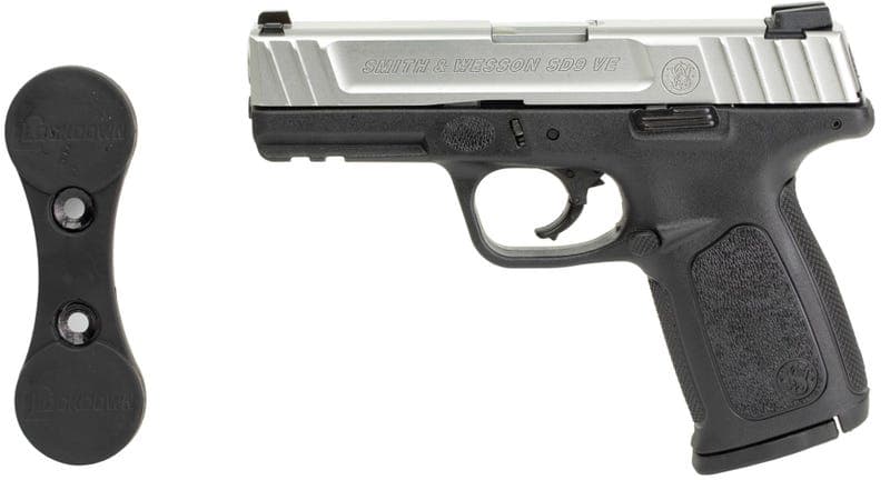 SMITH AND WESSON SD9VE STAINLESS 9MM 4" BARREL 16-ROUNDS MAGNET BUNDLE