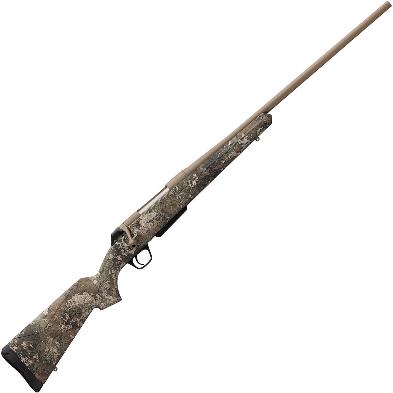 Winchester XPR Hunter .300 WSM Bolt Action Rifle 24" Barrel 3 Rounds True Timber Strata Camo Synthetic Stock Permacote FDE Finish