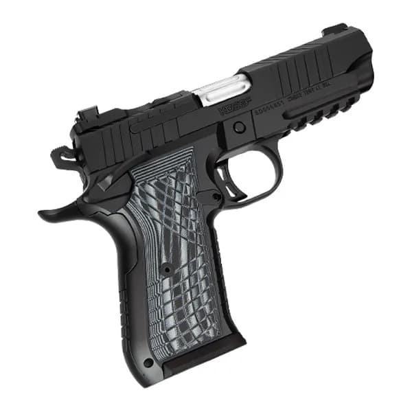 KIMBER KDS9C 9mm 4.09" 15/15rd Optic Ready Pistol w/ Night Sights | Black w/ G10 Grips