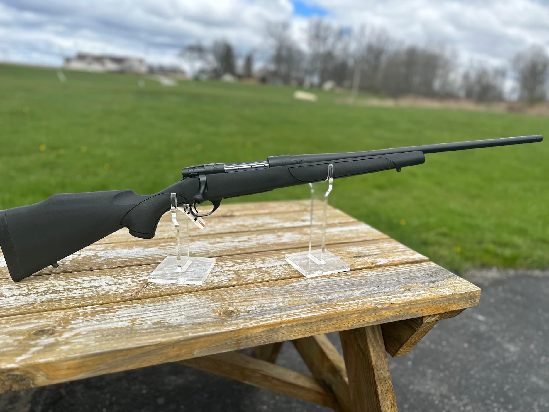 WEATHERBY VANGUARD OBSIDIAN .30-06 22" BLACK/BLACK, SYN, BOLT ACTION RIFLE