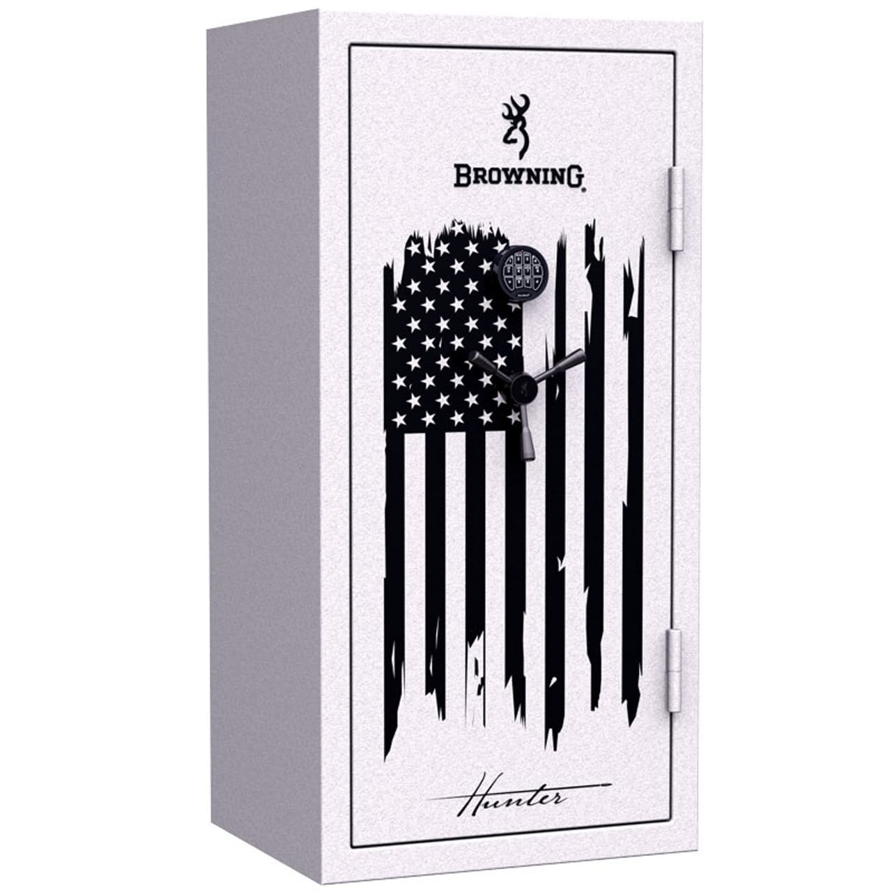 Browning Hunter Patriot Series 33 Gun Safe - White / American Flag