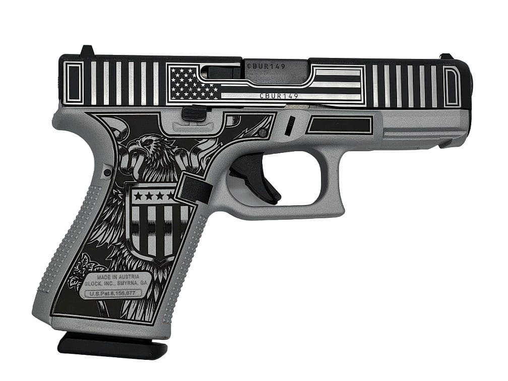 Glock 19 Gen5 Custom Trump "Take America Back" 9mm 4.02" Barrel 15-Rounds
