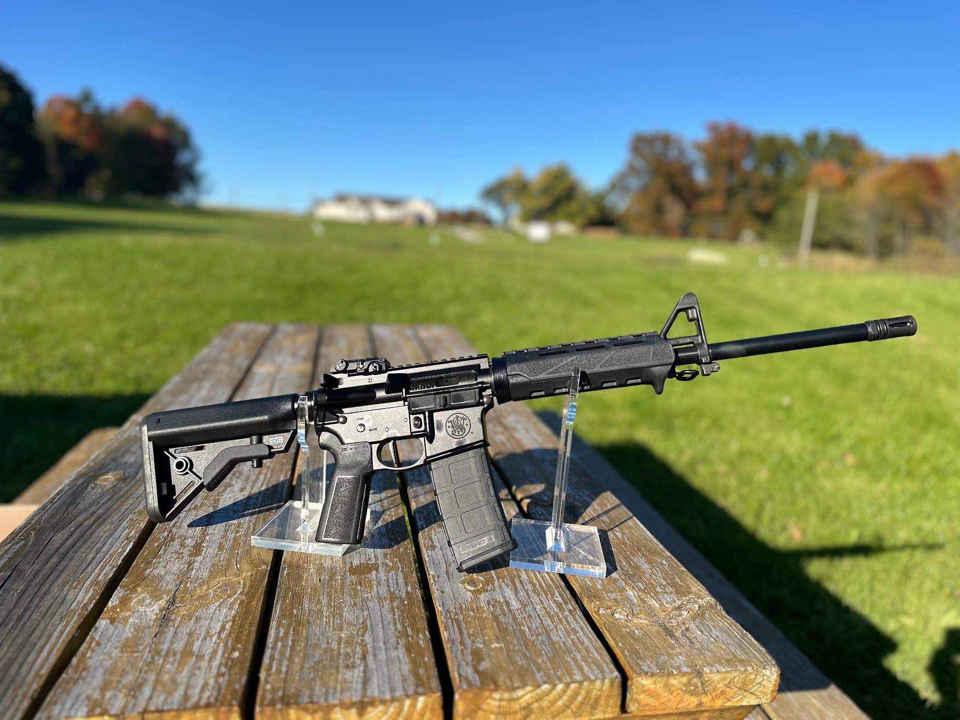 SMITH AND WESSON VOLUNTEER XV 5.56 NATO 16" BARREL 30-ROUNDS A2 POST FRONT SIGHT