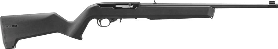 Ruger 10/22 22 LR, 18.5" Threaded Satin Black Steel Barrel, Magpul MOE X-22 Stock, 10rd