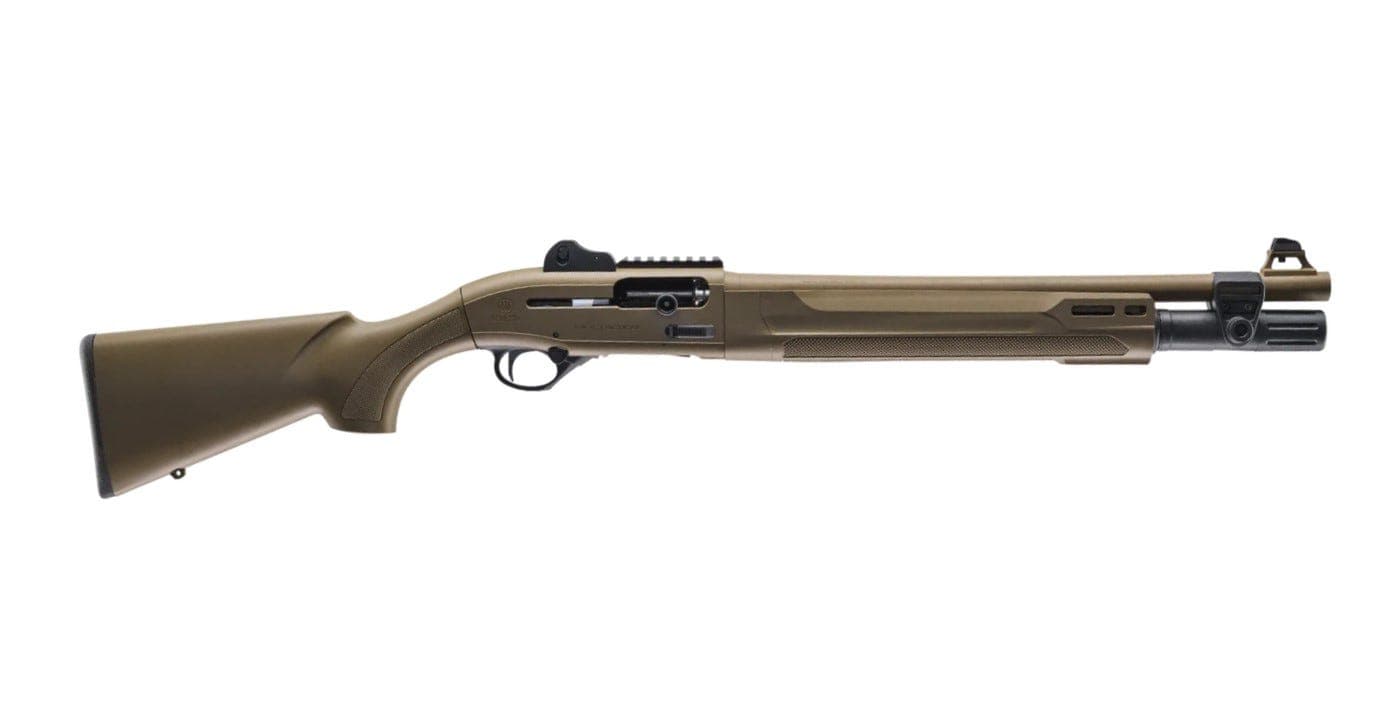 Beretta 1301 Tactical Mod 2 FDE 12 GA 18.5" Barrel 7-Rounds w/ Ghost Ring Sights