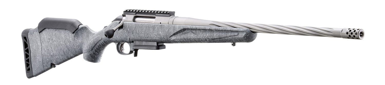 Ruger American Rifle Gen 2 Grey Splatter .300 Win 20" Barrel 3-Rounds