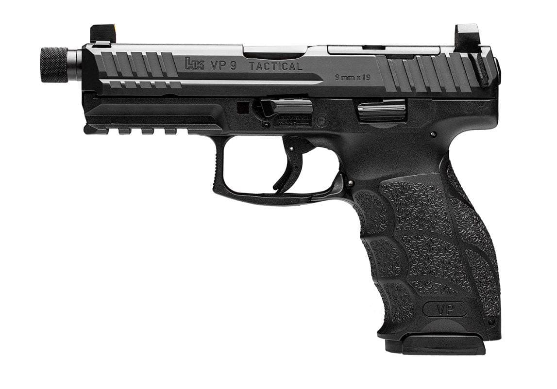 Heckler and Koch VP9 Tactical OR 9mm 4.7" Barrel 17-Rounds w/ Night Sights