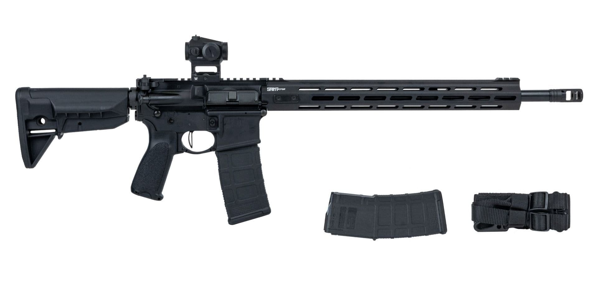 Springfield Saint Victor .223 Wylde M-LOK 30rd 18" AR-15 Rifle W/ Votex Optic & Sling, Black