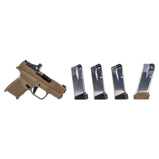 Springfield Armory HELLCAT OSP 3" 9mm (3)11rd / (2)13rd Mags Pistol, FDE