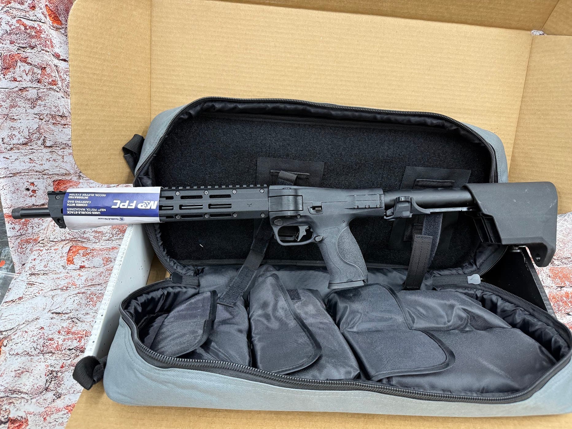 SMITH AND WESSON FPC 10MM 16.5" SEMI-AUTO RIFLE 15RD THREADED BARREL