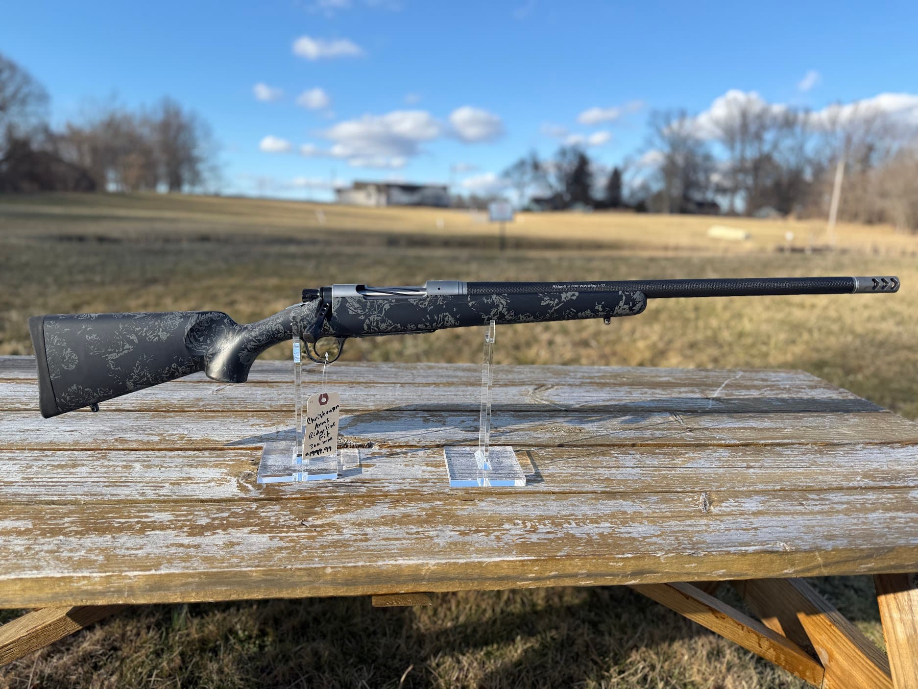 Christensen Arms Ridgeline FFT Green / Tan .300 WSM 20" Barrel 3-Rounds