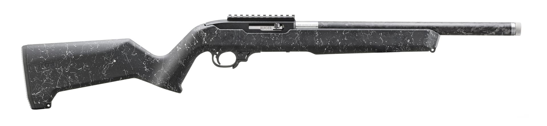 Ruger 10/22 Carbine Black / White Speckle .22 LR 16.1" Barrel 10-Rounds