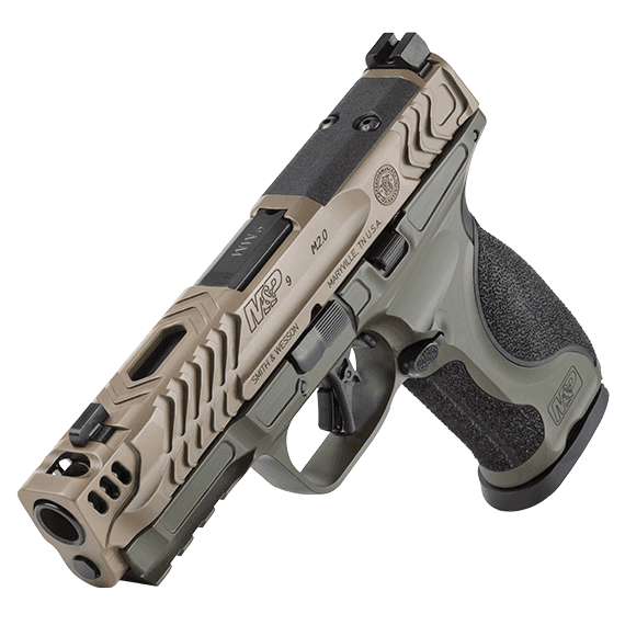 Smith And Wesson M & P Metal Carry Comp 9mm 4.22 " Optics Ready