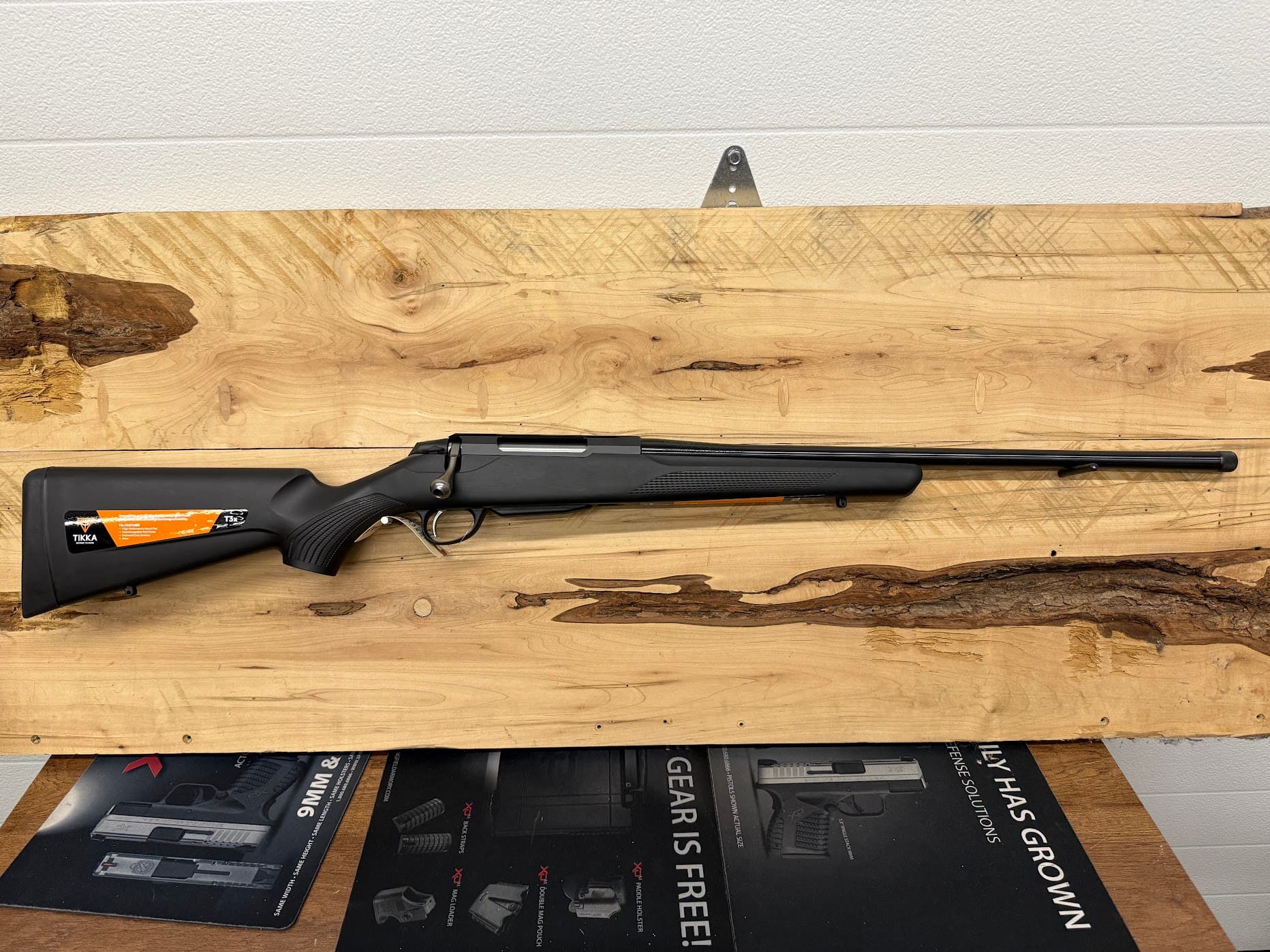 TIKKA T3 Lite, Synthetic, Bolt Action Rifle, 270 Winchester, 22" Barrel, Threaded 5/8X24, Matte Finish, Black, Synthetic Stock, Single Stage Adjustable Trigger,