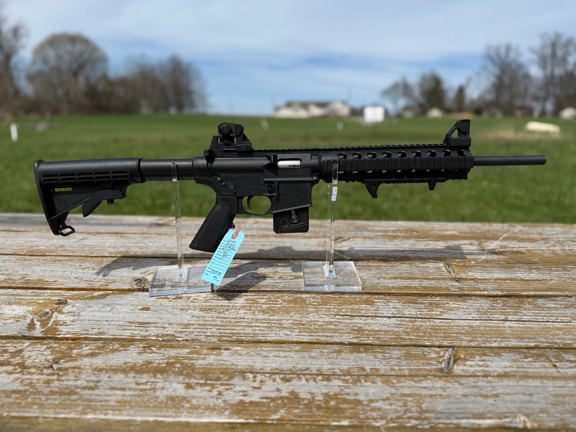 PRE-OWNED SMITH AND WESSON M&P 15-22 .22LR 16" SEMI-AUTO RIFLE