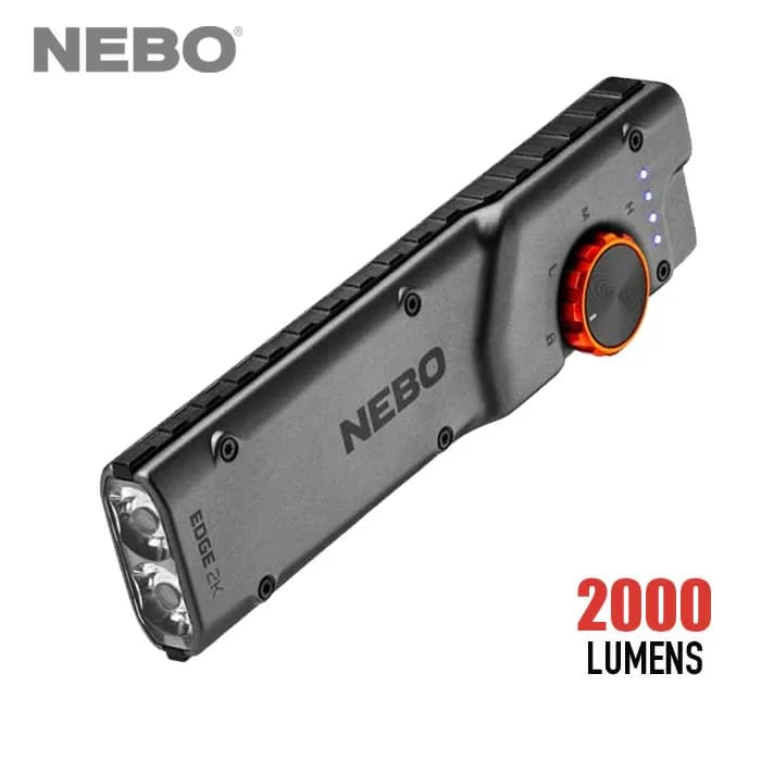 NEBO EDGE 2K 2000 LUMEN FLASHLIGHT