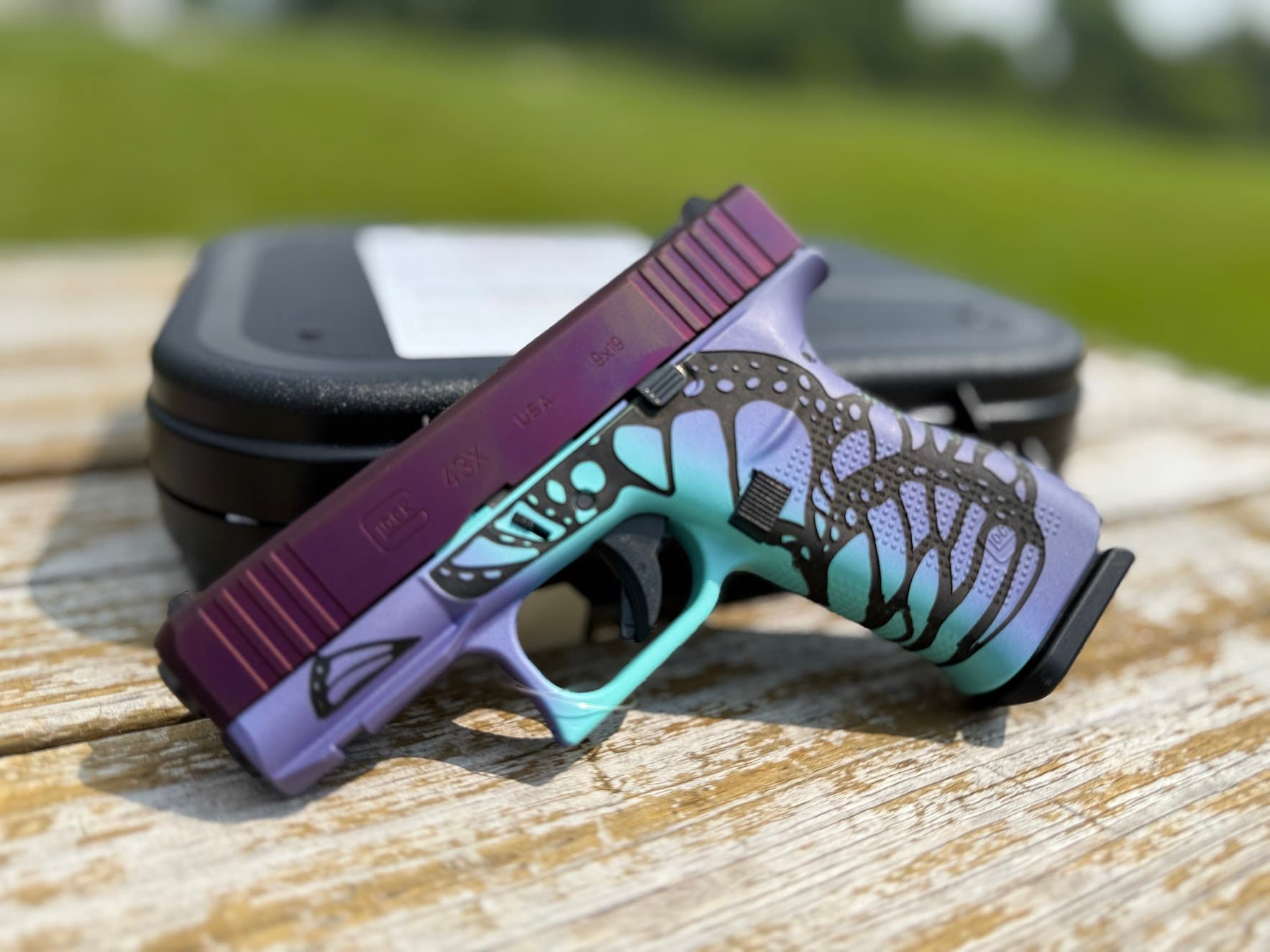 GLOCK 43X 9MM MDM BUTTERFLY 10rd