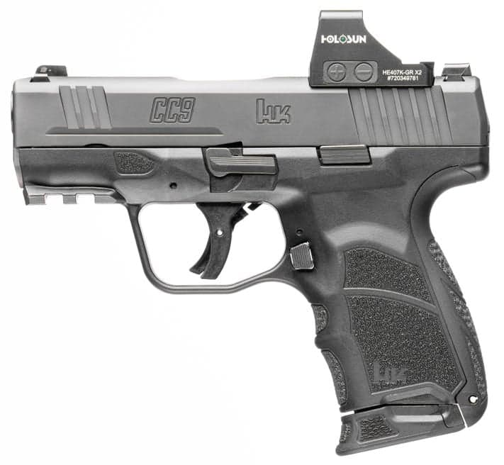 Heckler and Koch CC9 9mm 3.32" Barrel 10/12-Rounds w/ Holosun 407k