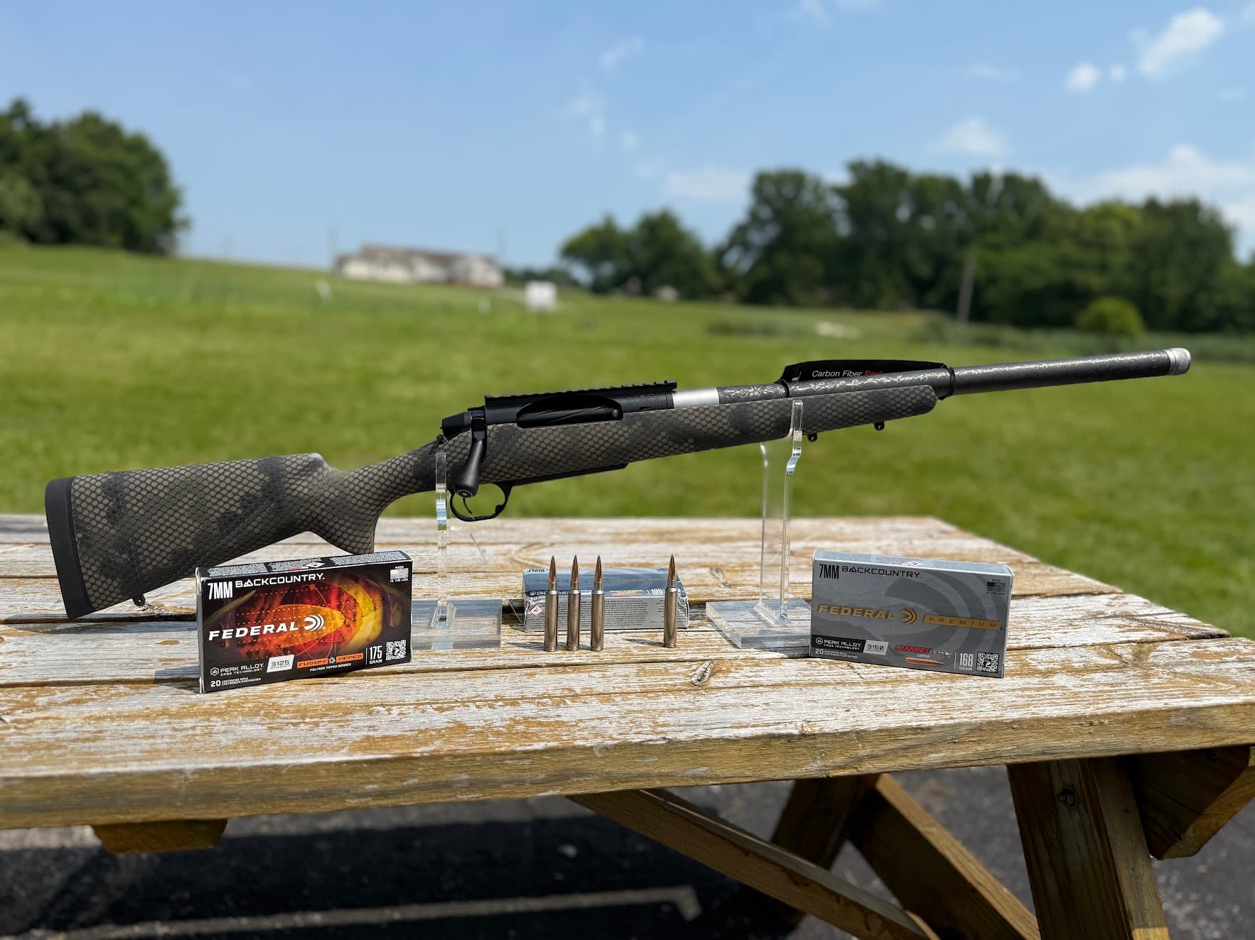 The Elevation 2.0 is a premium lightweight hunting rifle designed for the recreational hunter. It comes standard with a carbon fiber barrel a carbon fiber stock a Zermatt Arms Origin action and a TriggerTech trigger all backed by our SUB MOA accuracy guarantee. Available in Black Granite and Tactical Flat Dark Earth it features our Sendero contour carbon fiber barrel Hawkins Precision BDL bottom metal (M5 inlet) and carbon fiber stock. - The Elevation 2.0 strikes the perfect balance between customizability and affordability. - Features - PROOF patented carbon fiber-wrapped match-grade barrel - PROOF carbon fiber stock - Zermatt Arms Origin action - Trigger Tech trigger - Test fired - Sub MOA accuracy guarantee - Tech Specs - Contour: Sendero - Magazine Type: BDL (hinged floorplate) - Base: Single piece pinned rail - Bolt Knob: Modified Ball - Muzzle: Finished/Threaded 5/8-24 With Thread Protector - Length of Pull: 13 5/8 inches