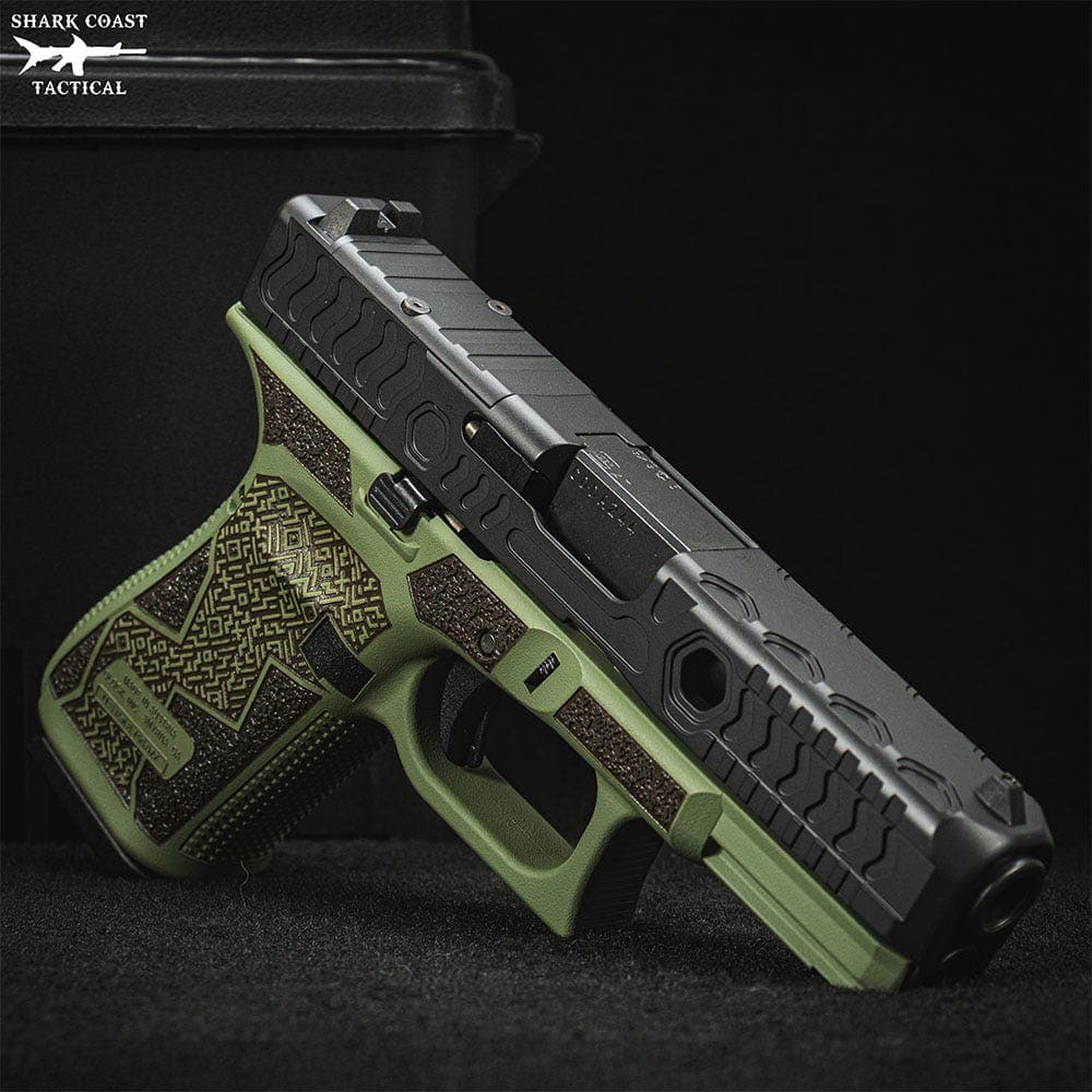 Glock 19 MOS "Kavorka" OD Green / Black 9mm 4.02" Barrel 15-Rounds