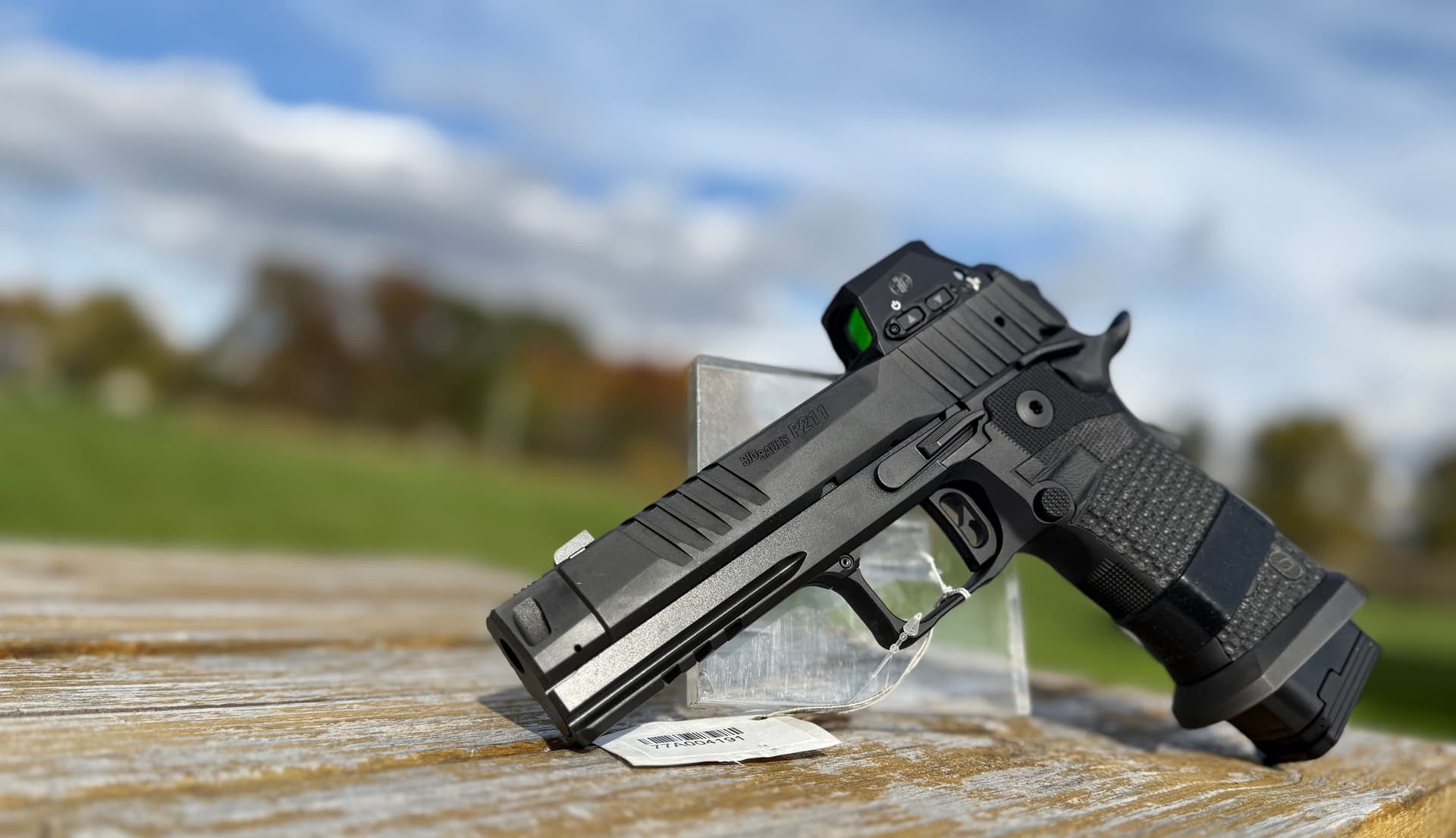 Introducing the Sig Sauer P211-GTO RXSL FS, a precision-engineered pistol designed for the discerning shooter. This firearm is crafted for those who demand reliability and accuracy in every shot. The P211-GTO RXSL FS is chambered in 9mm, a caliber renowned for its dependable performance and precision. The 4.4-inch barrel is meticulously designed to enhance shooting accuracy, making it a perfect choice for both competitive shooting and personal defense. This pistol is equipped with XRAY3 day/night sights, ensuring you have a clear and bright sight picture in any lighting condition, day or night. The flat skeleton trigger is crafted to provide a smooth and responsive shooting experience, allowing for quick and accurate follow-up shots. The PS11-GTO RXSL FS comes with a generous magazine capacity, including one 23-round and two 21-round magazines, ensuring you have the firepower you need for extended shooting sessions. This pistol is a perfect blend of performance, precision, and reliability, making it a standout choice for any firearm enthusiast. 9mm caliber for reliable performance and accuracy. 4.4-inch barrel for enhanced shooting precision. Includes (1) 23-round and (2) 21-round magazines for extended shooting. Equipped with XRAY3 day/night sights for improved visibility in various lighting conditions. Flat skeleton trigger for a smooth and responsive shooting experience. Specifications SKU 211F-9-GTO-B-RXSL-Sig UPC 798681731244 MPN 211F-9-GTO-B-RXSL Action Single Action Barrel Length 4.4in Caliber 9mm Frame Finish Stainless Steel Grips G10 Height 5.4" Length 8.4" Magazine Capacity 23, 21 rounds Magazines Included 2 Safety Manual thumb safety Sights XRAY3 Day/Night Sights Slide Finish Nitron® Weight 30 oz Width 1.4" Caliber or Gauge 9mm Item Condition New Pistol Night Sights Yes Product Type Handguns