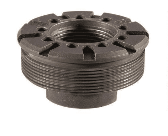 SilencerCo Steel Black Hybrid Direct Thread Mount 1/2x28 Right Hand