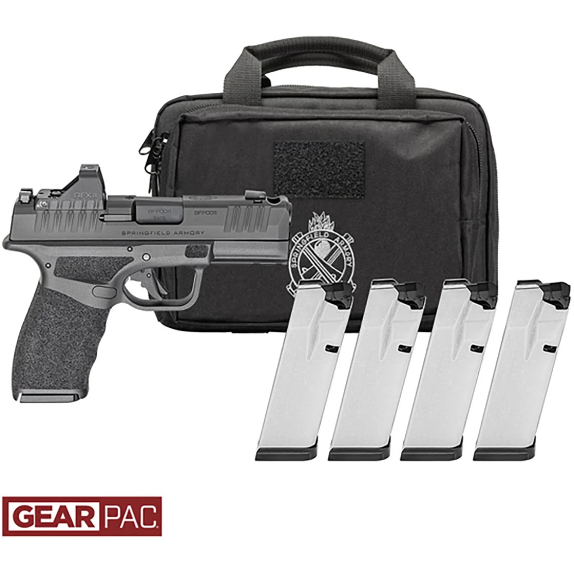 Springfield Armory Hellcat Pro Comp OSP, 9MM, 3.7" Barrel, 15+1/17+1 Rds, Black Gear Up