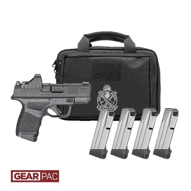 Springfield Armory Hellcat OSP Gear Pac 9mm 3" Barrel 11/13-Rounds w/ Viridian RFX11, 4 Mags