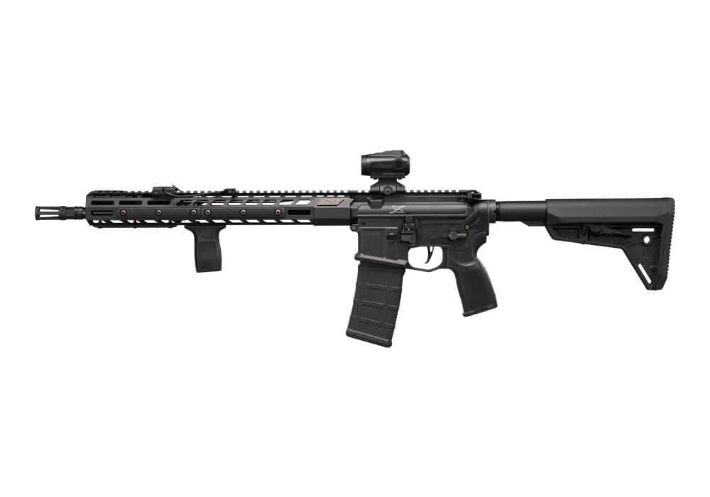 Sig Sauer M400 SDI XSeries 5.56 NATO 16" 1:7" Bbl Black Rifle w/ Romeo5 Gen II Red Dot Sight, Foxtrot Rail Mtd Light & (1) 30rd
