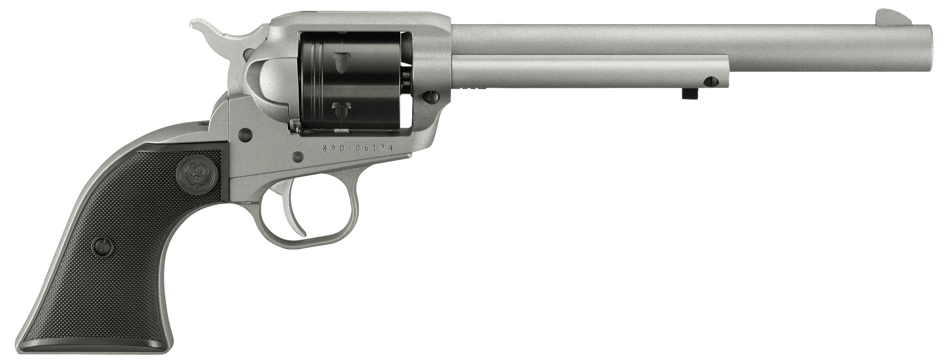 Ruger Wrangler Silver .22 LR 7.5" Barrel 6-Rounds Fixed Sight