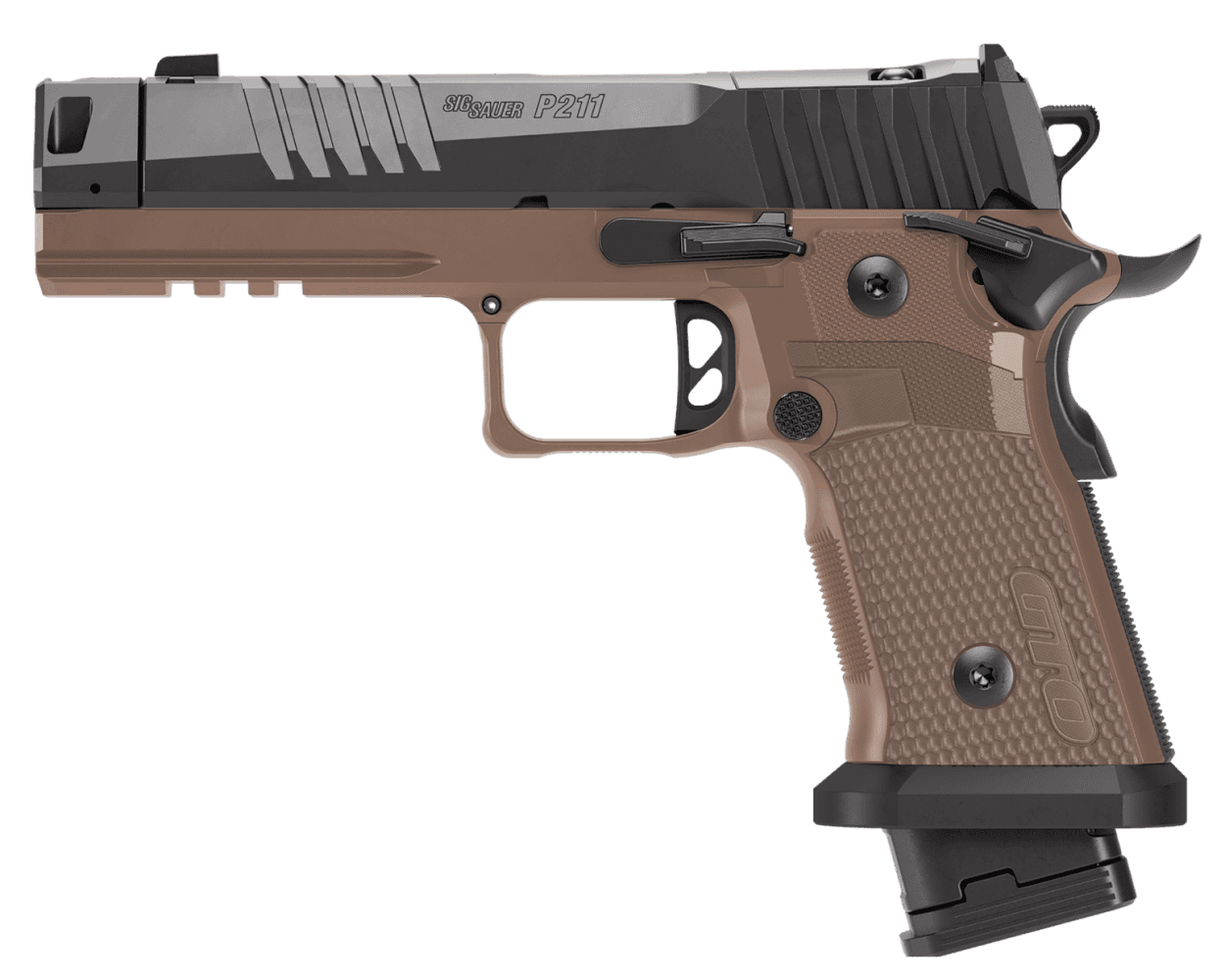 Sig Sauer P211 GTO Combat 9mm 4.4" 21+1/23+1 Coyote