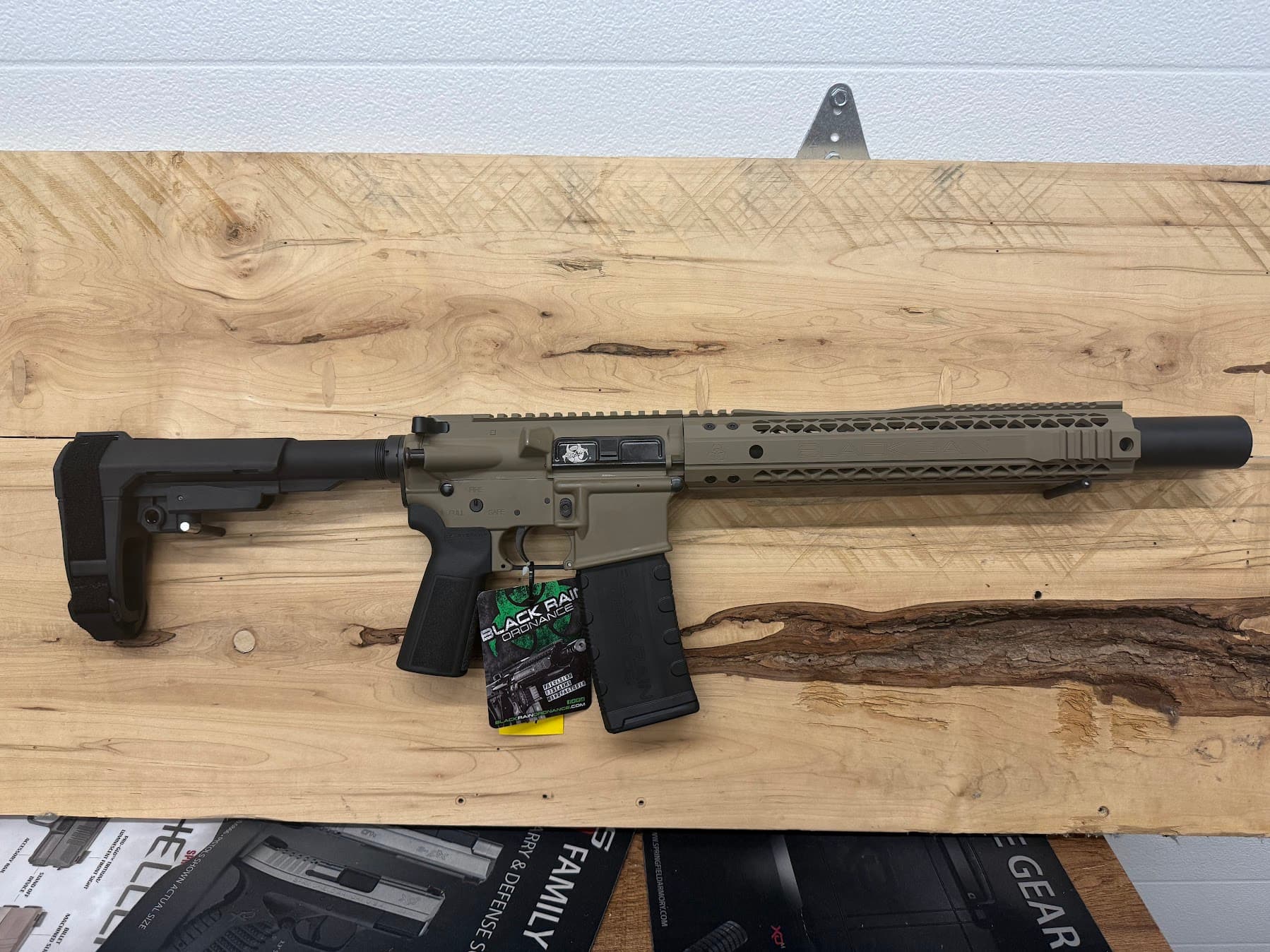 BLACK RAIN SPEC15 300B W/SUPPRESSOR AR-15 PISTOL 7.5"