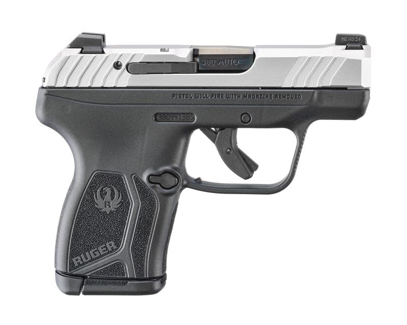 Ruger LCP MAX Stainless / Black .380 ACP 2.8" Barrel 10-Rounds