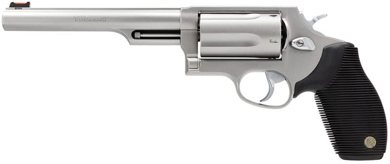 Taurus Judge Stainless .45 Colt / .410 GA 6.5" Barrel 5-Rounds Fiber Optic Front Sight