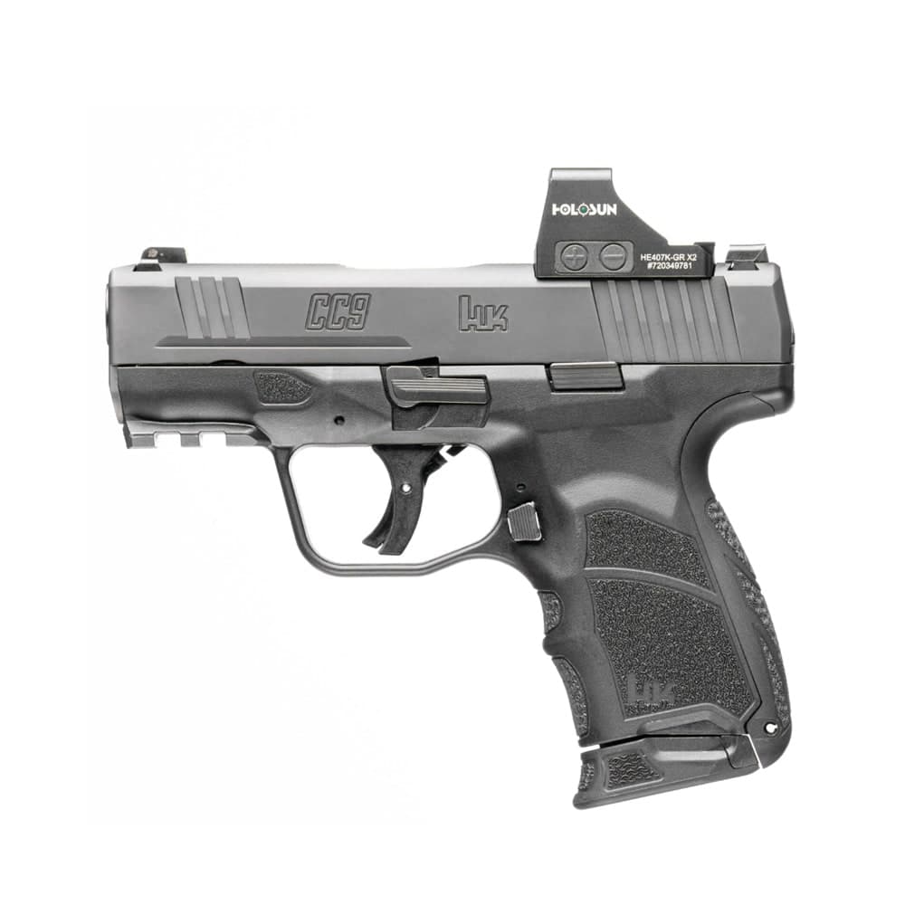 HECKLER AND KOCH CC9 9mm Optics Equipped VTX CCW Open Handgun w/(1) 12rd & (1) 10rd Mag
