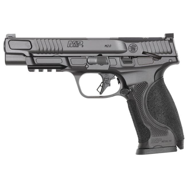 Smith and Wesson M&P 9 M2.0 Metal HD 9mm 5" Barrel 17-Rounds Thumb Safety