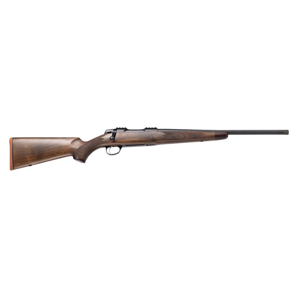 Sako 90 Grizzly 308 WIN No Sights 22.4" Blued Fluted BBL 1:10 5/8x24 TPI RH Std Trig 5RD Wood / Oiled Brown J05265