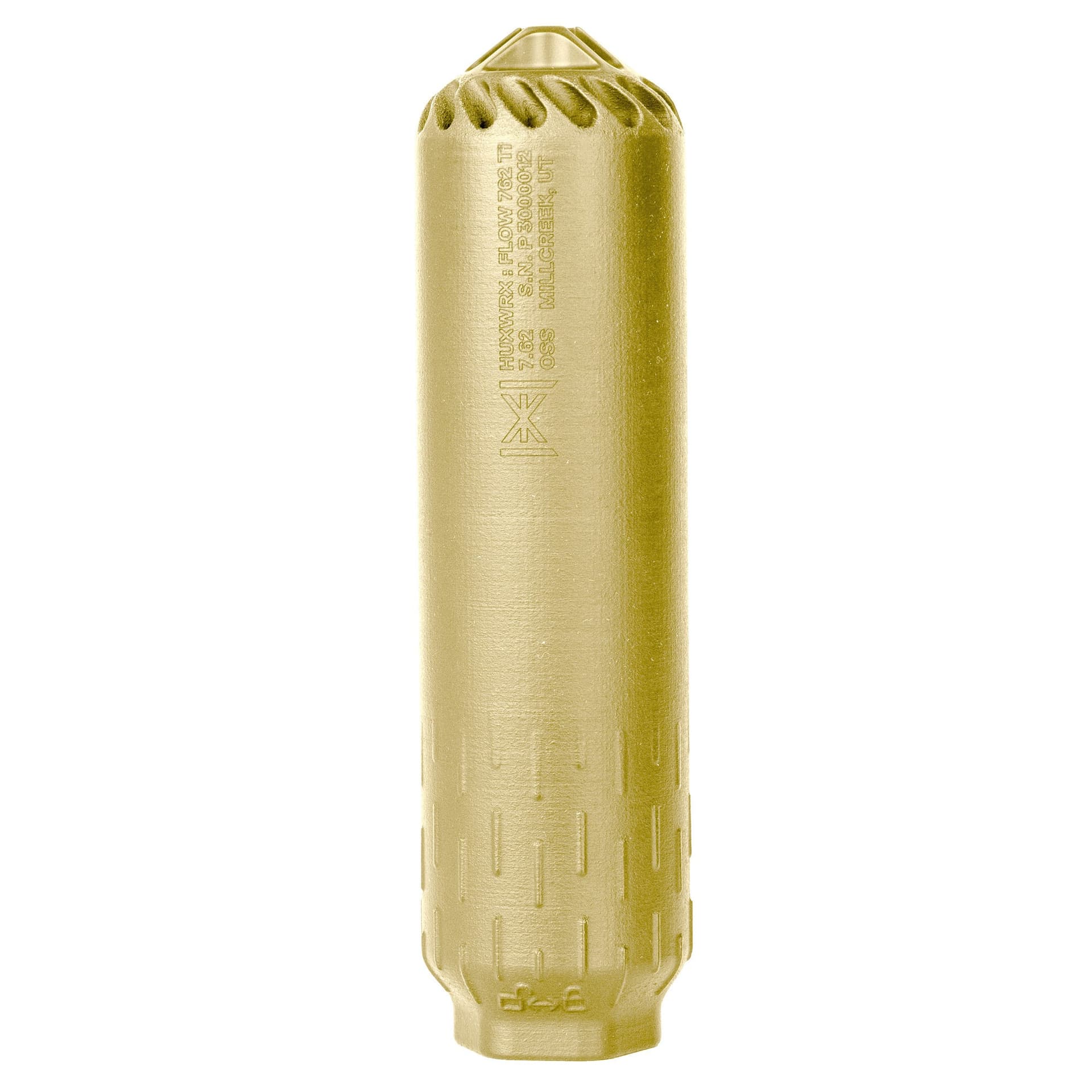 HUXWRX Flow TI Suppressor Flat Dark Earth 7.62 NATO