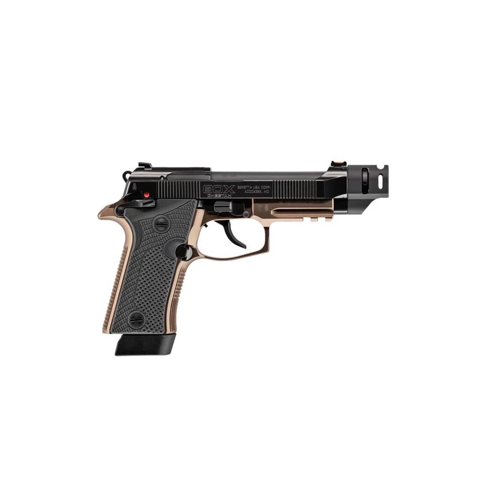 Beretta 80X Cheetah Tactical Urban Launch Edition .380 ACP 4.4" Bbl Black & Bronze SA/DA Pistol w/2 15rd Mags