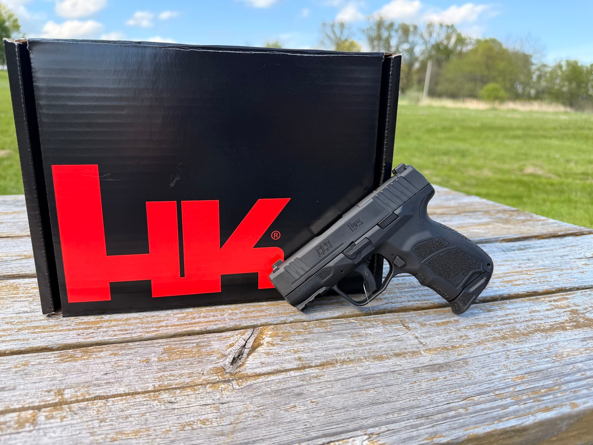PRE-OWNED HECKLER AND KOCH HK CC9 9MM OPTICS READY