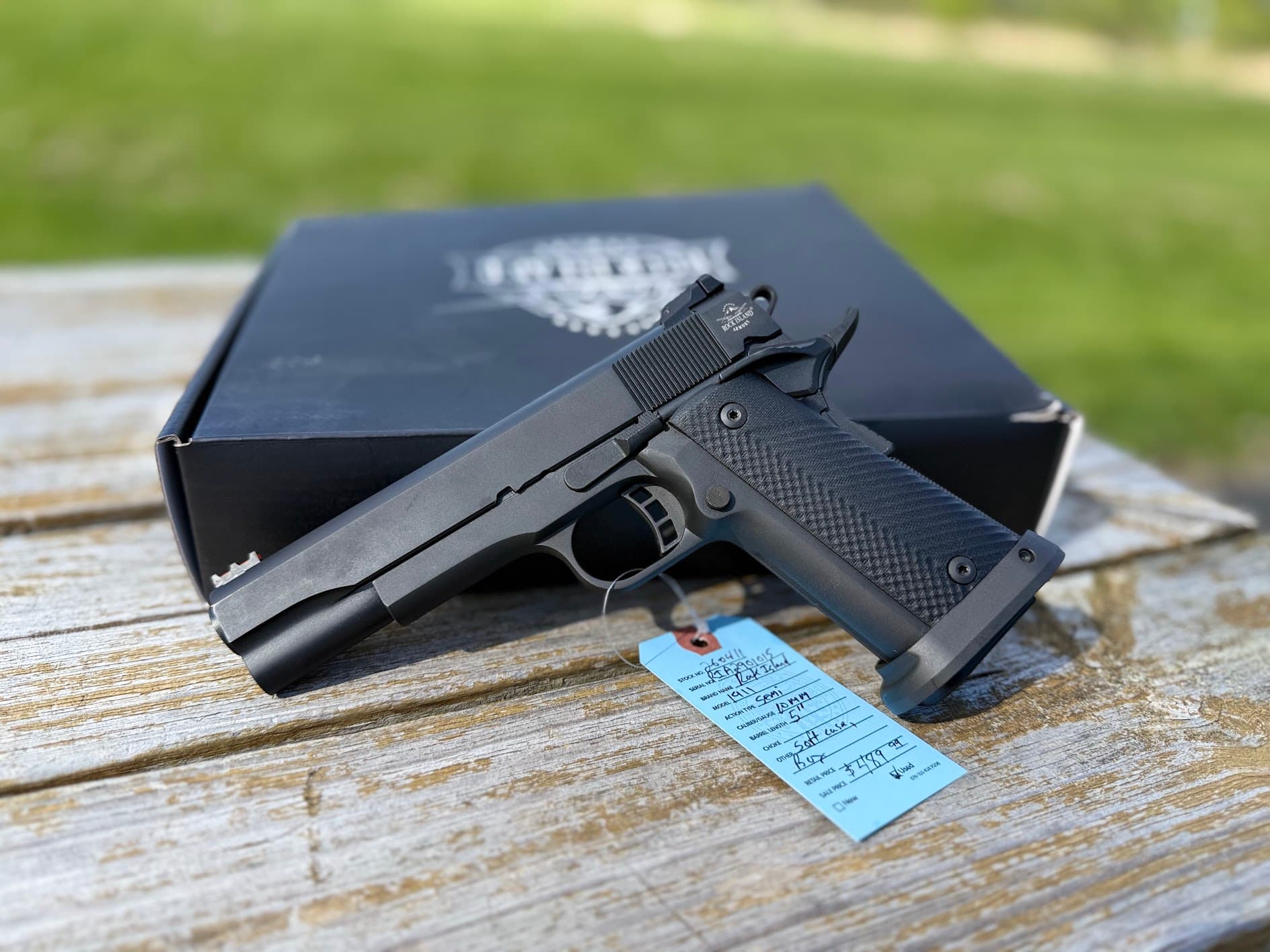 PRE-OWNED ROCK ISLAND 1911 10MM