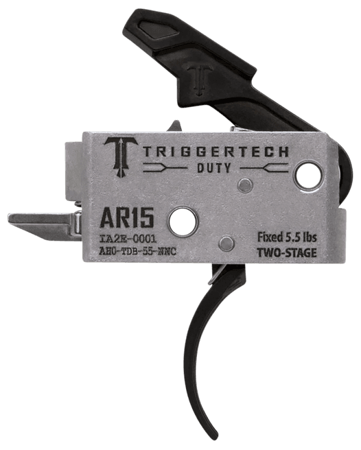 TriggerTech Duty Mil-Spec Two-Stage Curved for AR-15