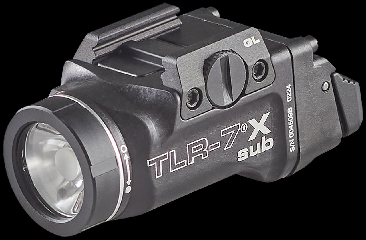Streamlight TLR-7 X Sub USB, 500 Lumens, Black Anodized